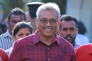 শুক্রবার গভীর রাতে কলম্বোয় পা রাখলেন প্রেসিডেন্ট  গোতাবায়া 