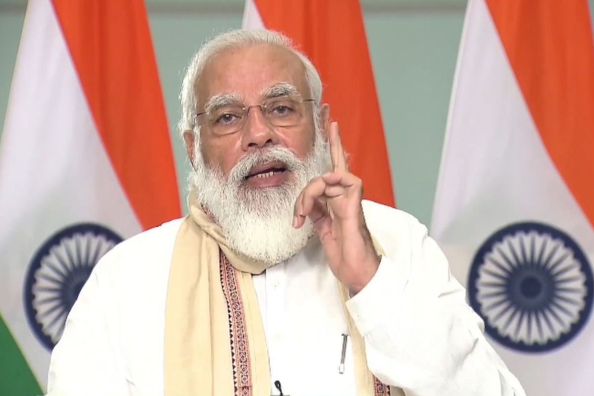 নেপাল সীমান্তে ঐতিহাসিক রেলসেতু উদ্বোধন করলেন মােদি