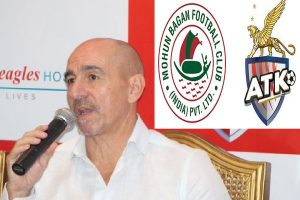 জোরদার অনুশীলনে এটিকে মোহনবাগানের ফুটবলাররা