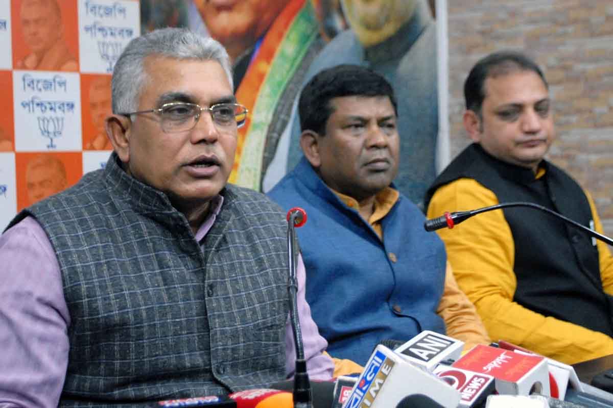 মুখ্যমন্ত্রীকে কটাক্ষ করলেন বিজেপি রাজ্য সভাপতি দিলীপ ঘােষ