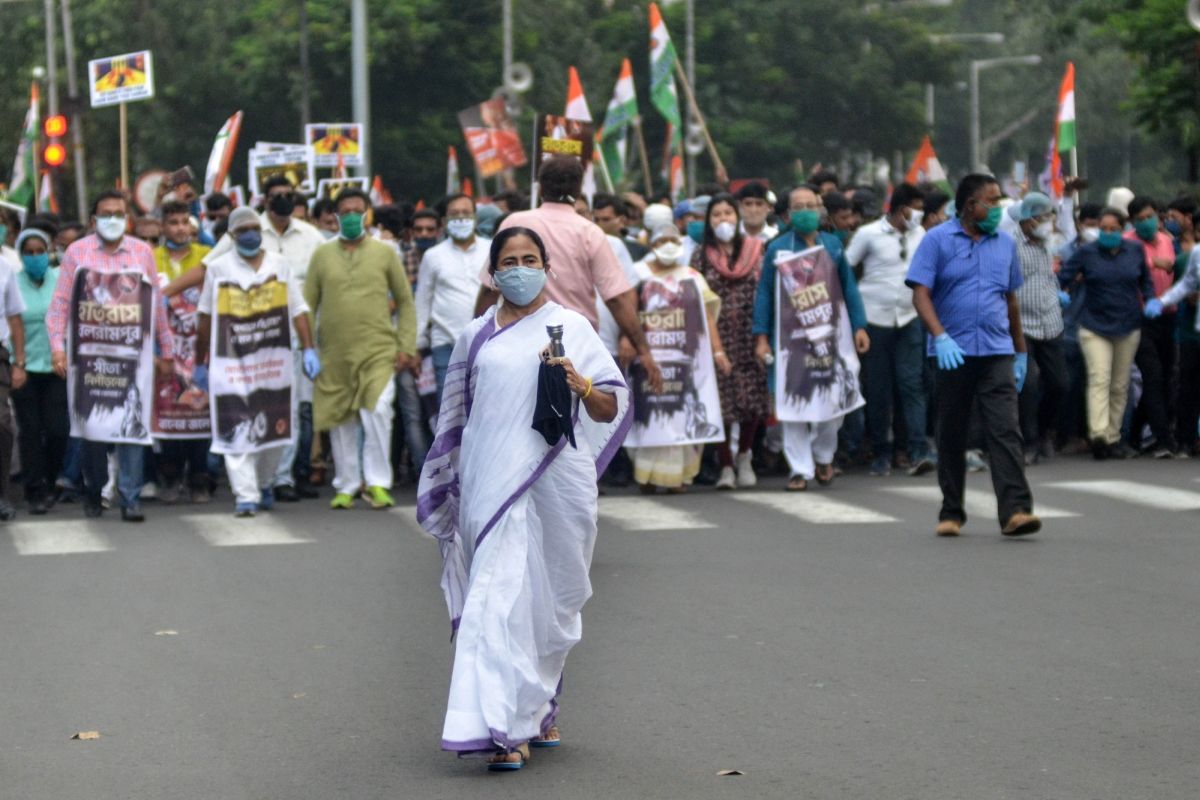 তৃণমূলের মিছিল