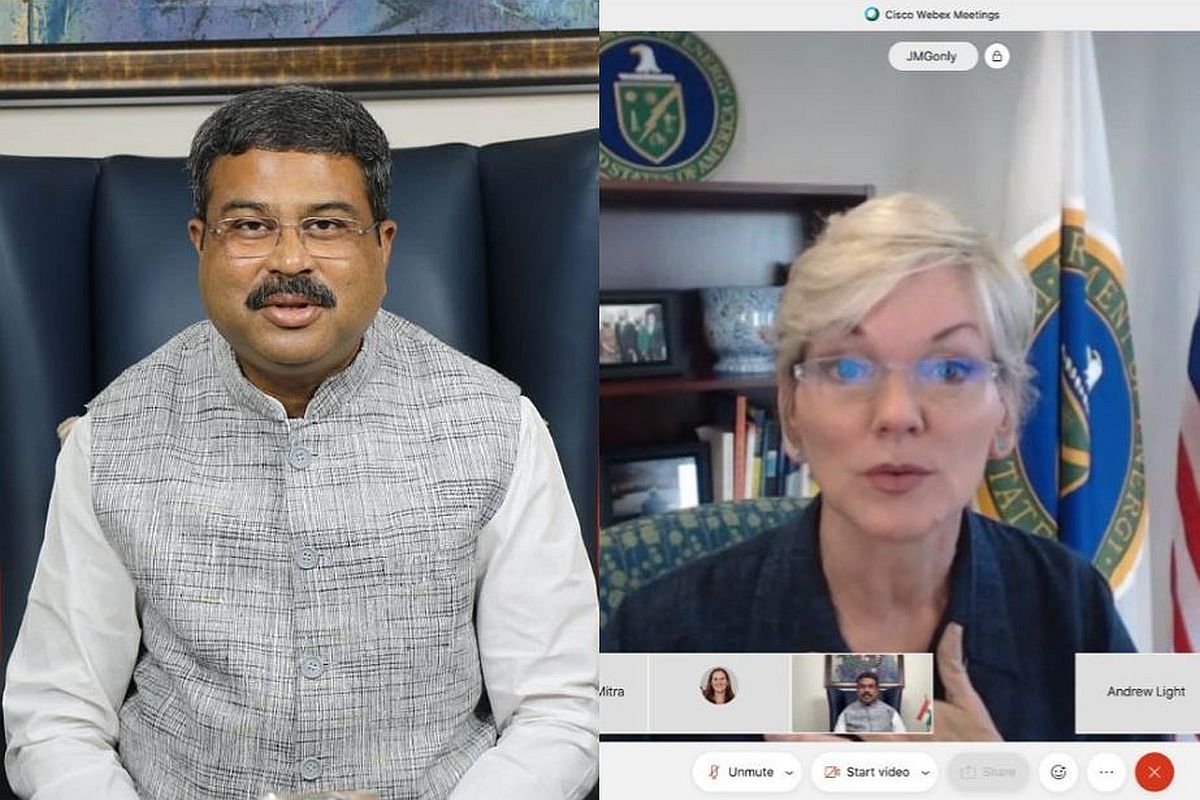 আমেরিকার শক্তি সচিবের সঙ্গে বৈঠক পেট্রোলিয়াম মন্ত্রী ধর্মেন্দ্রর