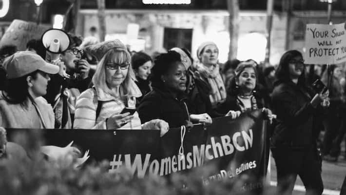 মহিলাদের সমানাধিকার নিয়ে প্রচার