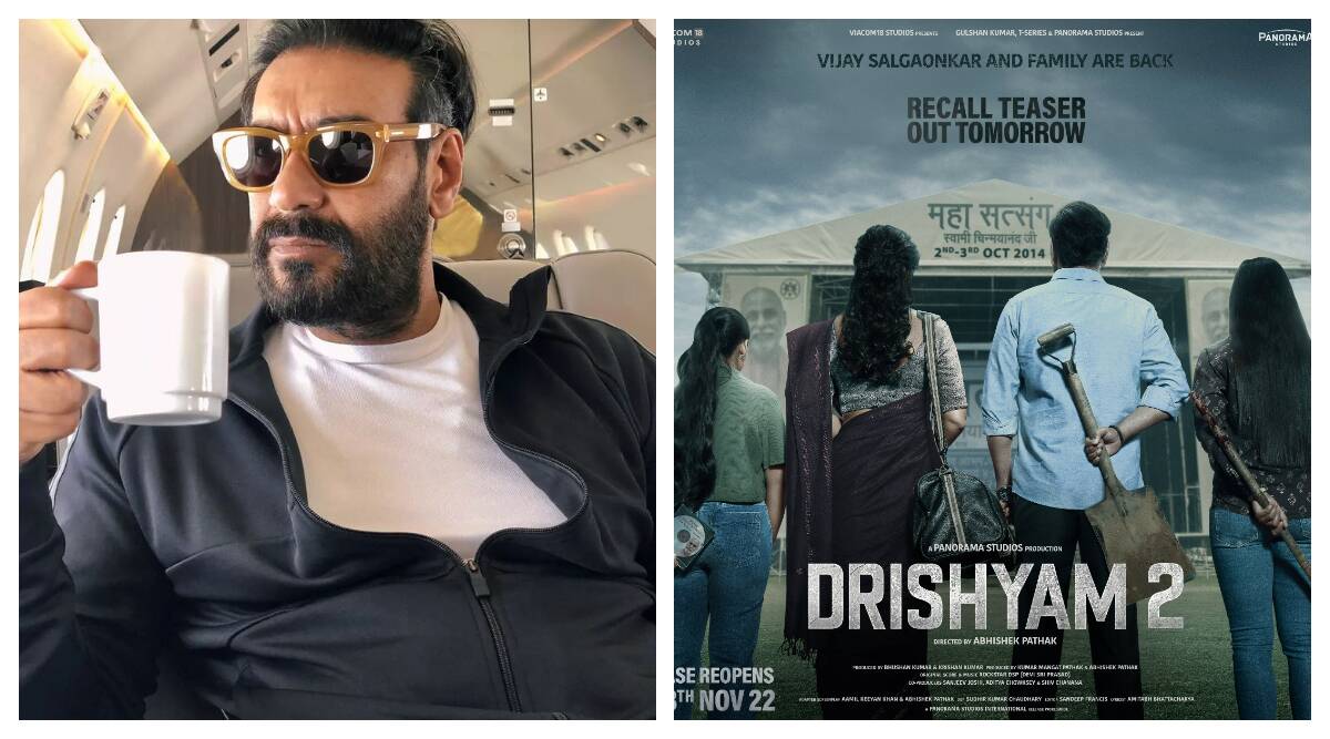 আসছে ‘দৃশ্যম টু’, সেই ছবি শেয়ার করেছেন অজয় দেবগণ