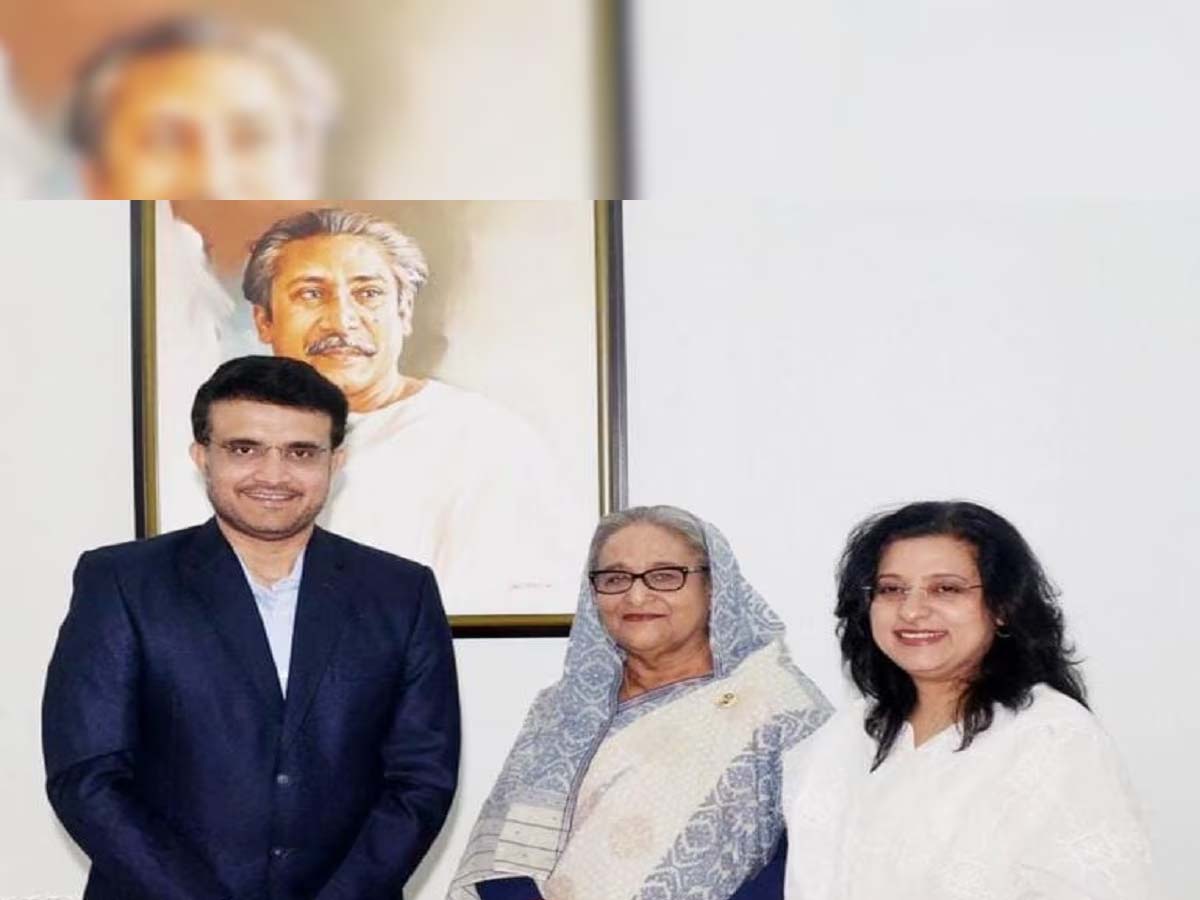 সৌরভ-হাসিনা সাক্ষাৎ ঢাকায়, উঠল রাজনীতির প্রসঙ্গও 