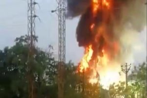 রিষড়ার রাজ্য বিদ্যুৎ পর্ষদের সাব স্টেশনের ভয়াবহ অগ্নিকাণ্ড