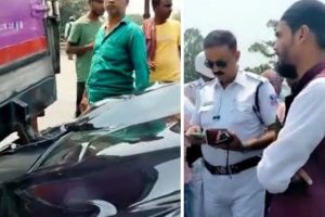 কোনা এক্সপ্রেসওয়েতে গাড়ি দুর্ঘটনায় প্রাণ রক্ষা নওসাদ সিদ্দিকির