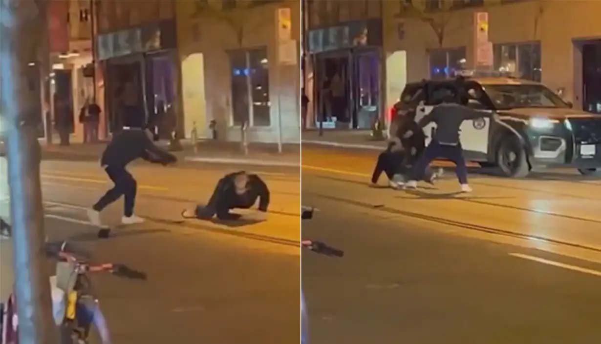 পাইথনকে অস্ত্র হিসাবে ব্যবহার করে বেদম মারামারি রাস্তায়! ভিডিও ভাইরাল নেট দুনিয়ায় 