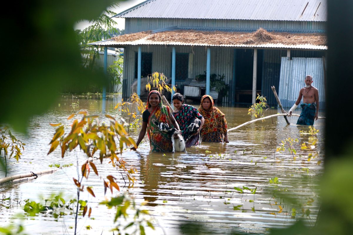 বানভাসি অসমে মৃত বেড়ে ৩, জলের তলায় ১,১১৮টি গ্রাম, ক্ষতিগ্রস্ত ৪ লক্ষ মানুষ
