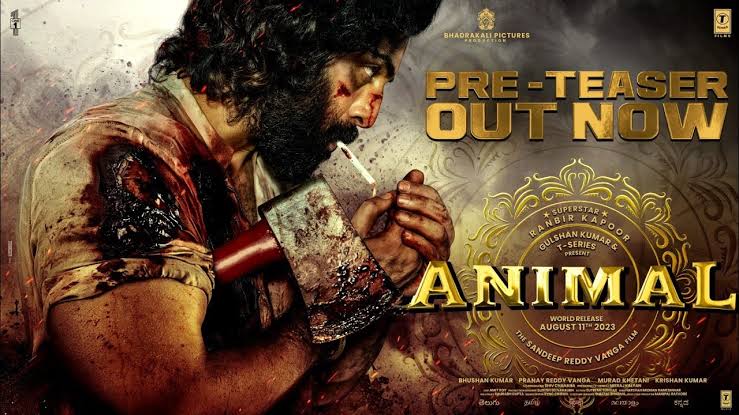 কিলার লুকে অ্যানিম্যালের প্রি-টিজারেই বাজিমাত করলেন রণবীর কপুর।