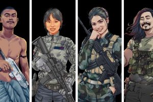 মিয়ানমারের সামরিক জান্তা রুখতে মোবাইল গেইম