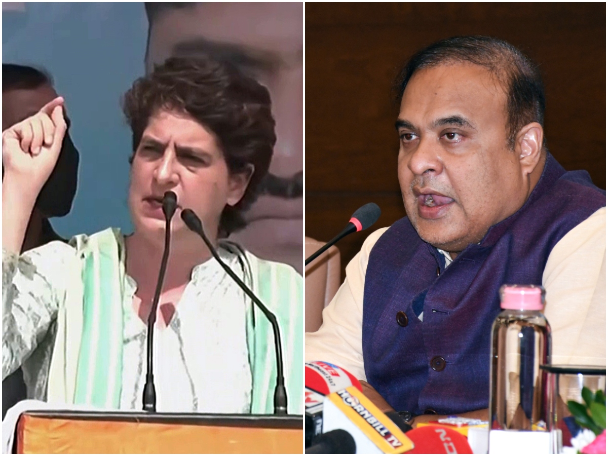 প্রিয়াঙ্কা গান্ধি এবং হিমন্ত বিশ্ব শর্মাকে ‘শো-কজ’ নোটিস পাঠালো নির্বাচন কমিশন
