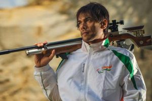 প্যারা এশিয়ান‌ গেমেসে এশিয়াডে রাইফেল শুটিংয়ে সোনা সিদ্ধার্থ বাবু।