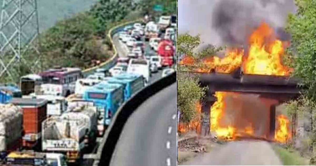 মুম্বইয়ে ভয়াবহ দুর্ঘটনায় মৃত্যু ৩ জনের