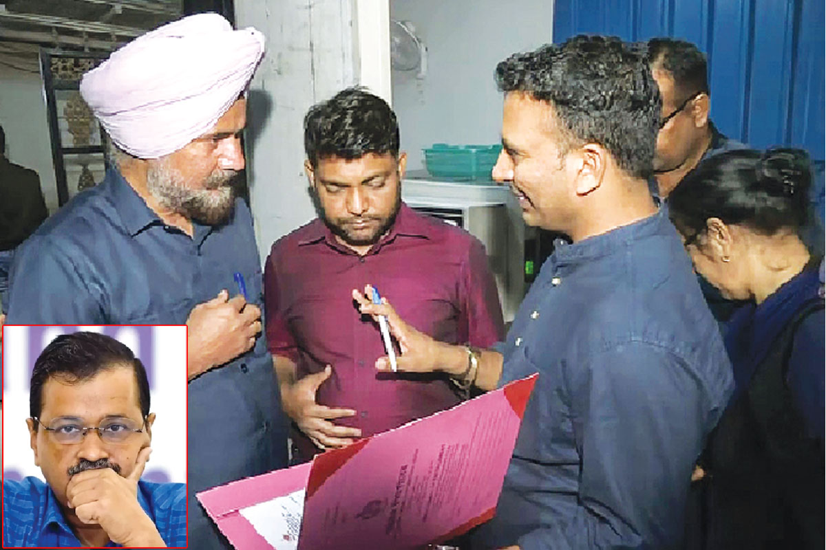 আবগারি দুর্নীতি মামলায় রাতেই গ্রেপ্তার কেজরিওয়াল