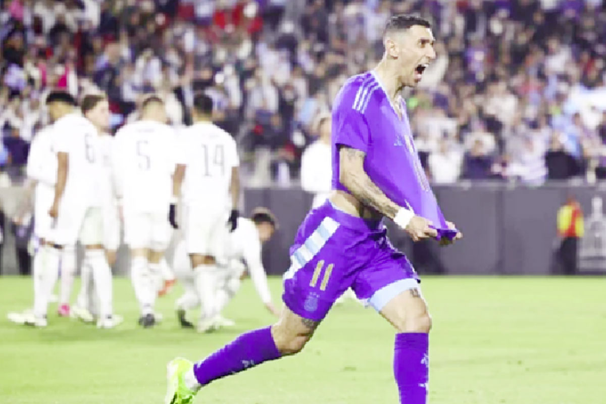 মেসি ছাড়াও পিছিয়ে থেকে বাজিমাত আর্জেন্টিনার