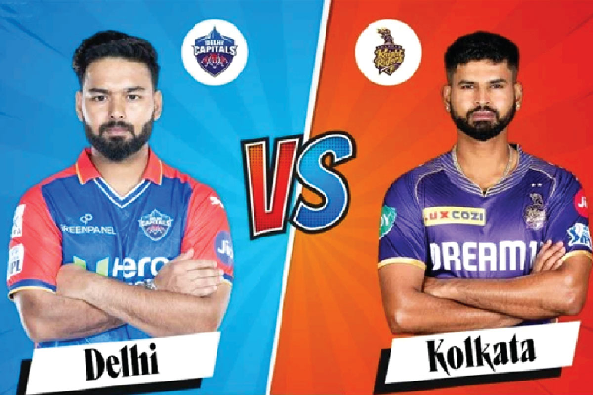 আজ কেকেআর ম্যাচে, এগিয়ে শুরু করবে দিল্লি