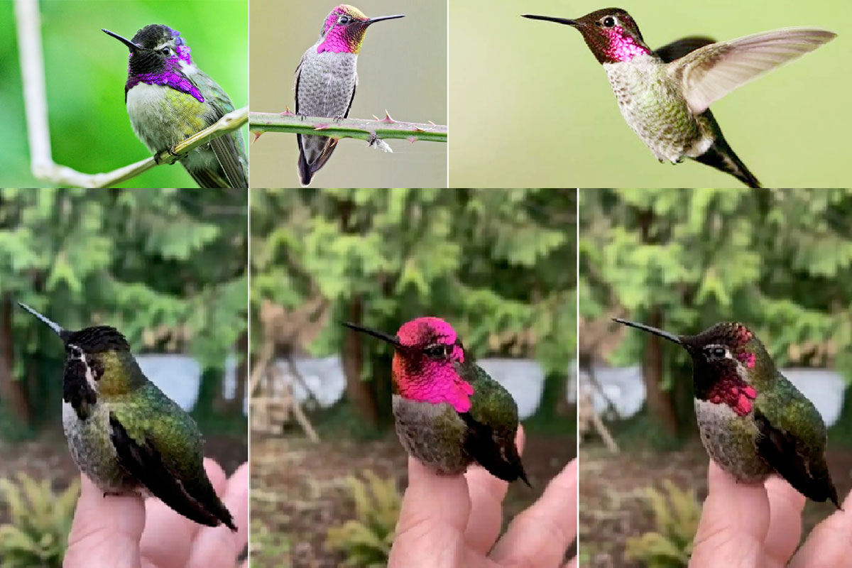 রং বদলানো পাখি