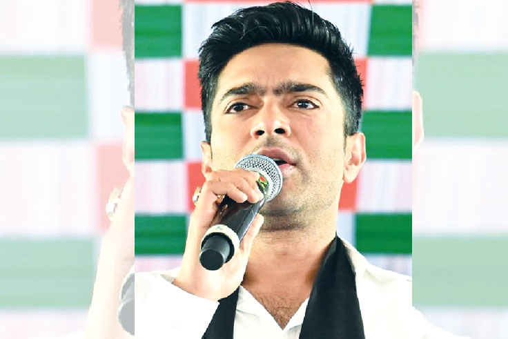 আজ ঝাড়গ্রামে অভিষেক