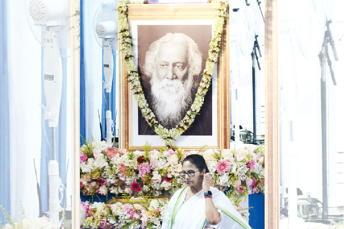 ভোটের উত্তাপে ‘রবি’র কাছে ছায়া খুঁজলেন রাজনৈতিক নেতারা