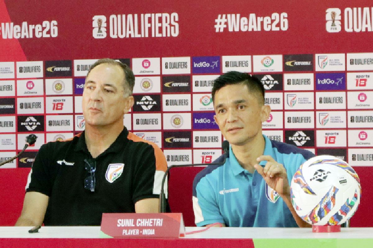 সুনীল ছেত্রীর বিদায়ী ম্যাচ দেখতে আগ্রহ তুঙ্গে শহরে