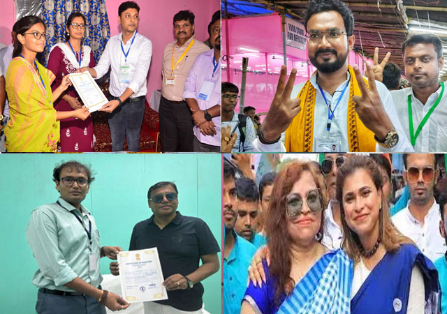 রাজ্যে ৪ বিধানসভার উপনির্বাচনেই তৃণমূলের কাছে ধরাশায়ী বিজেপি