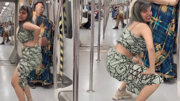 দিল্লি মেট্রোর যাত্রীদের বিরুদ্ধে ১৬০০ মামলায় সামিল বিকিনি, চুমু থেকে উদ্দাম নাচের রিলসও