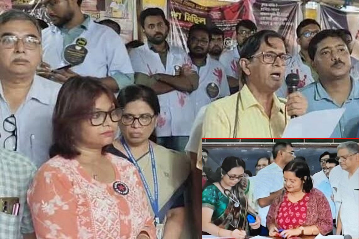 গোটা রাজ্যজুড়ে ছড়িয়ে পড়ছে সিনিয়র ডাক্তারদের ‘গণইস্তফা’র আঁচ