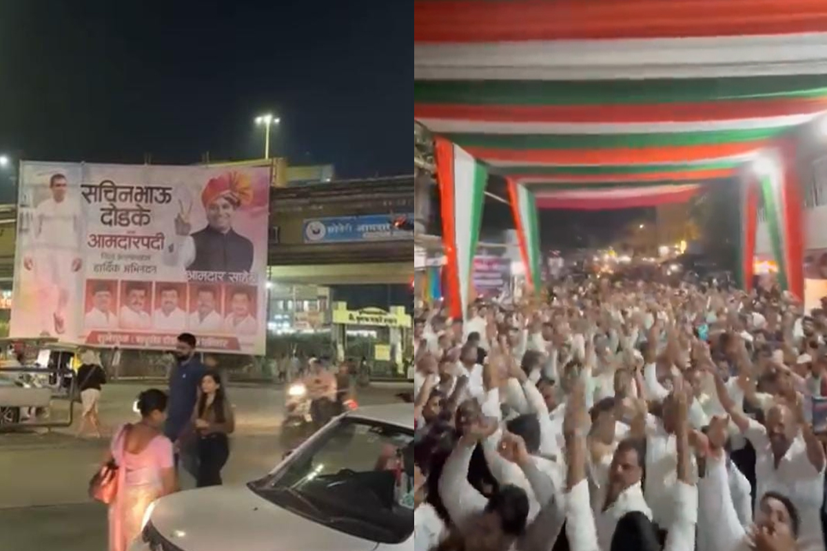 ভোটের রেজাল্টের আগেই বিজয় মিছিল মহারাষ্ট্রের এনসিপি প্রার্থীর