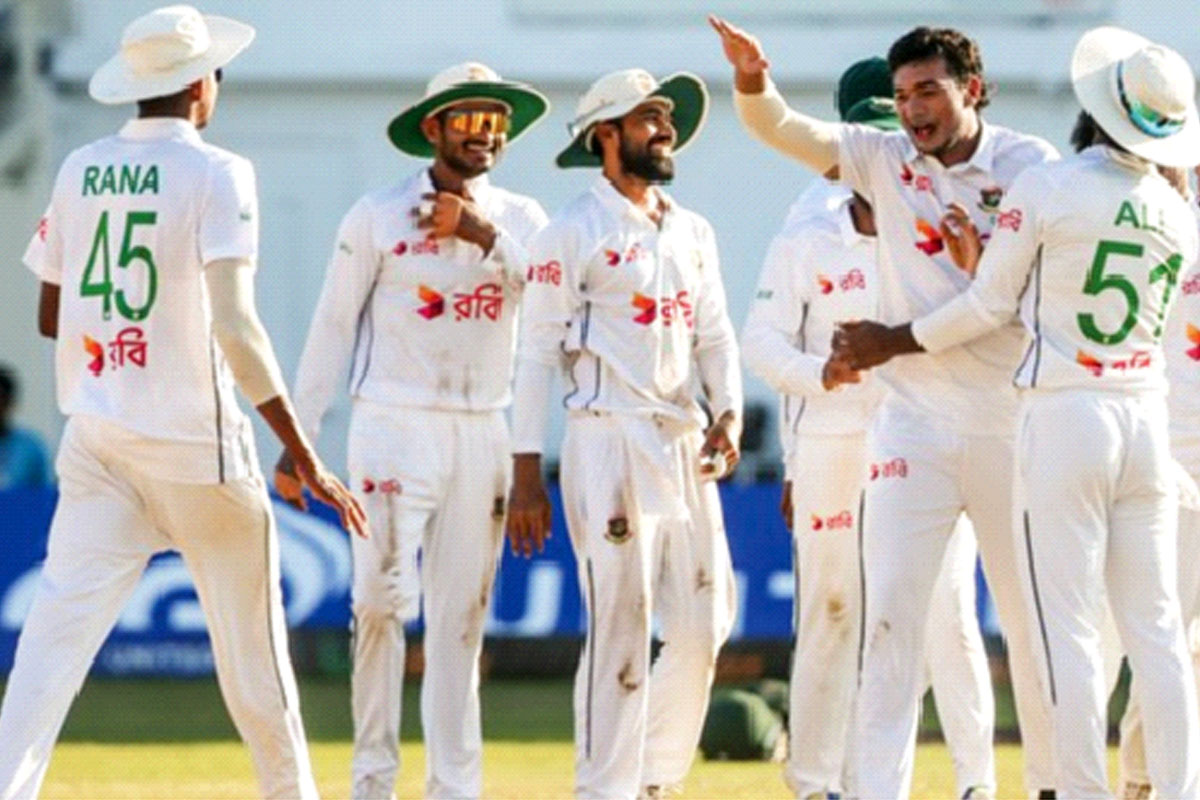 ১৫ বছর পর ক্যারিবিয়ান দ্বীপপুঞ্জে টেস্ট জয় বাংলাদেশের