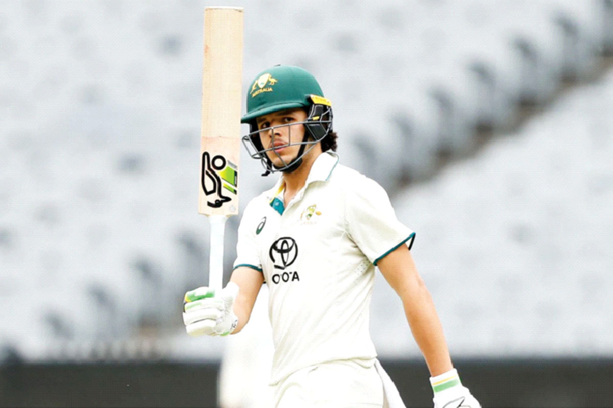 অভিষেক ম্যাচেই অস্ট্রেলিয়ার তরুণ ক্রিকেটার কনস্টাস সবার নজর কাড়লেন