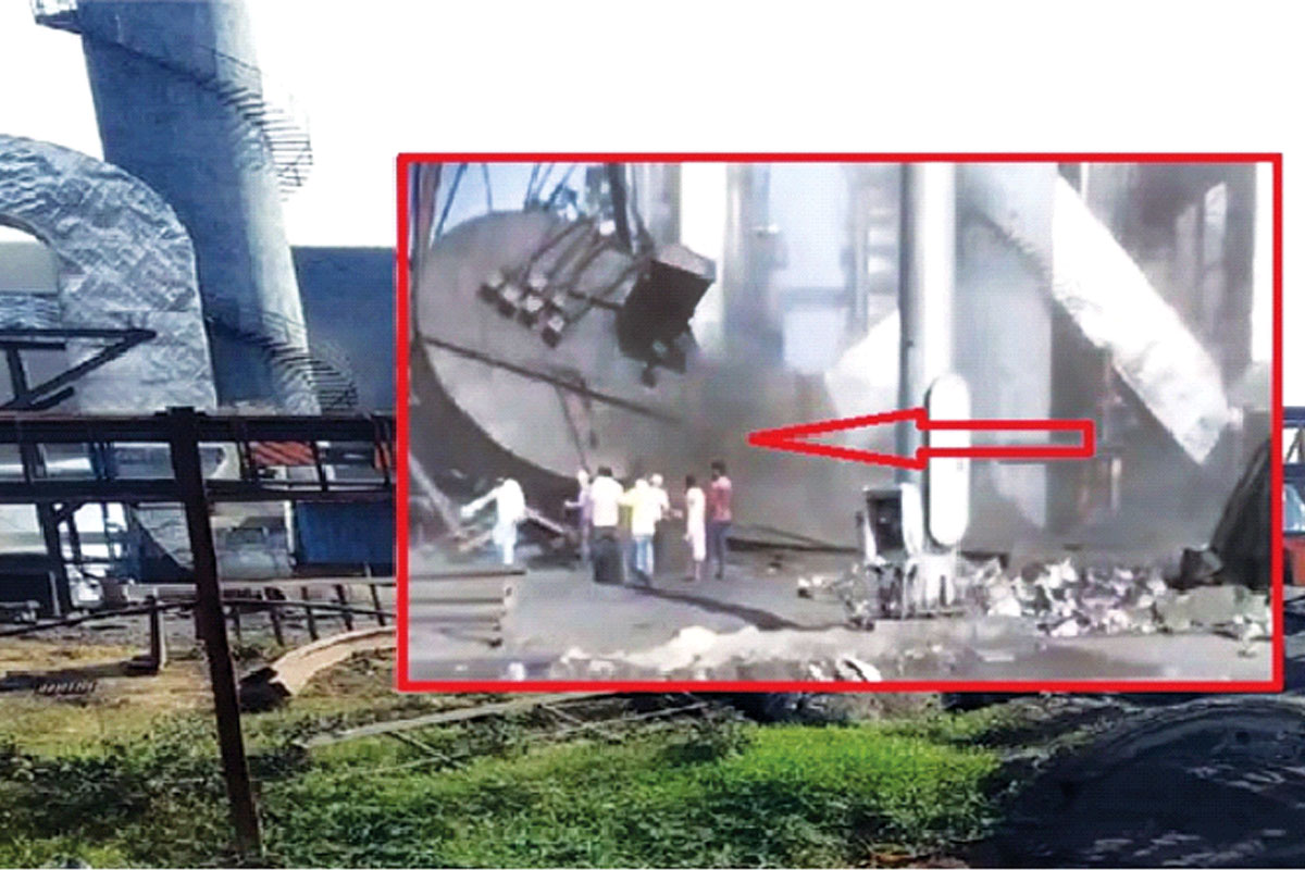 ছত্তিশগড়ে কারখানার চিমনি ভেঙে মৃত ৮, আটকে ৩০