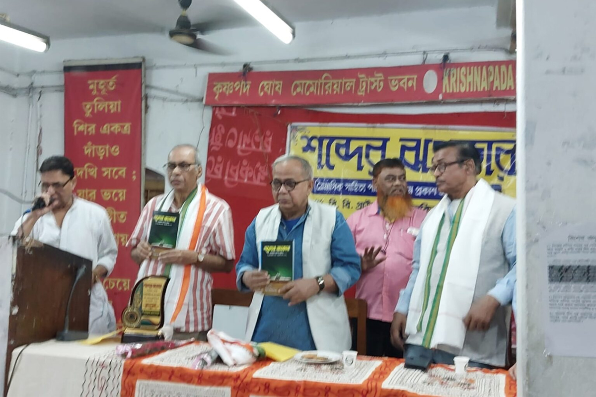 ‘শব্দের ঝংকার’ পত্রিকার নতুন সংখ্যা প্রকাশ