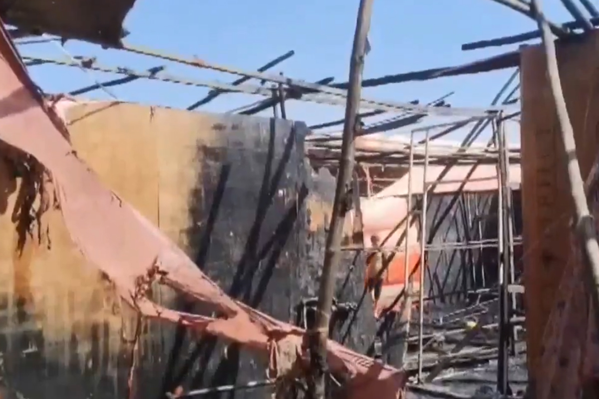 ফের আগুন মহাকুম্ভে, ভস্মীভূত বেশ কয়েকটি তাঁবু