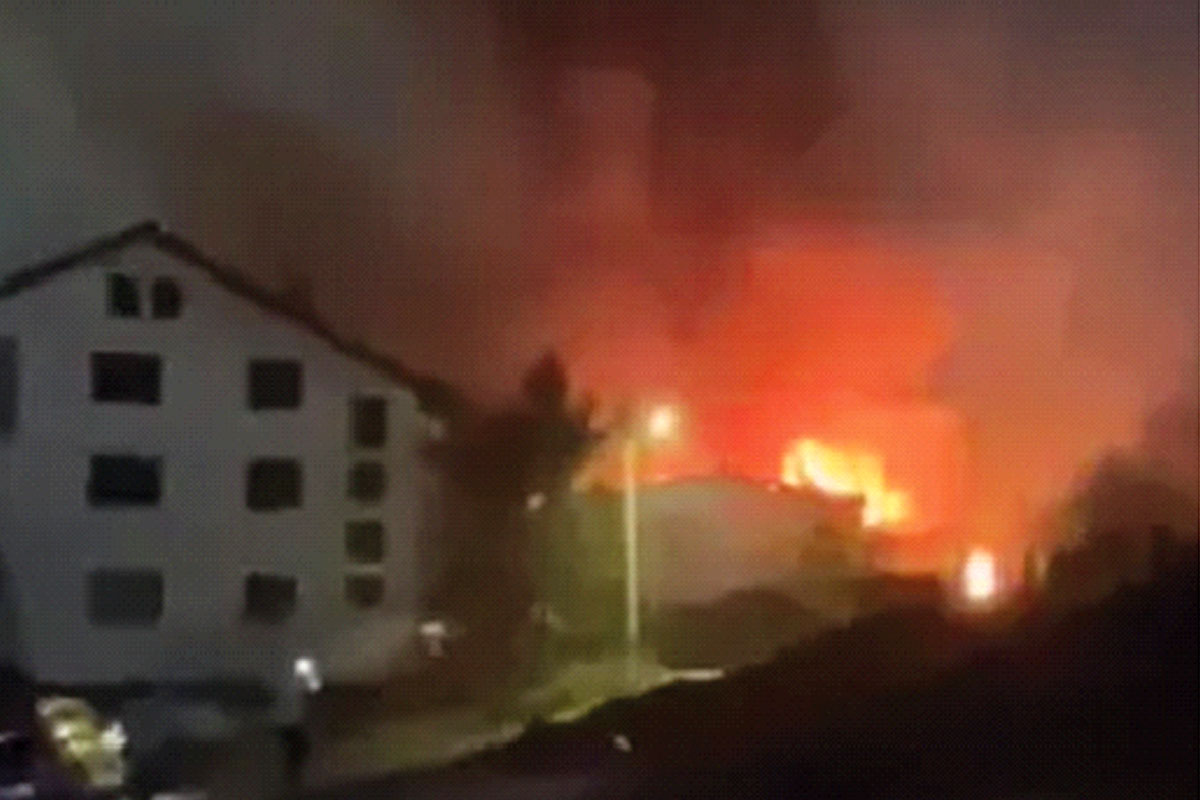 উত্তর ম্যাসিডনিয়ায়  নৈশ ক্লাবে আগুন