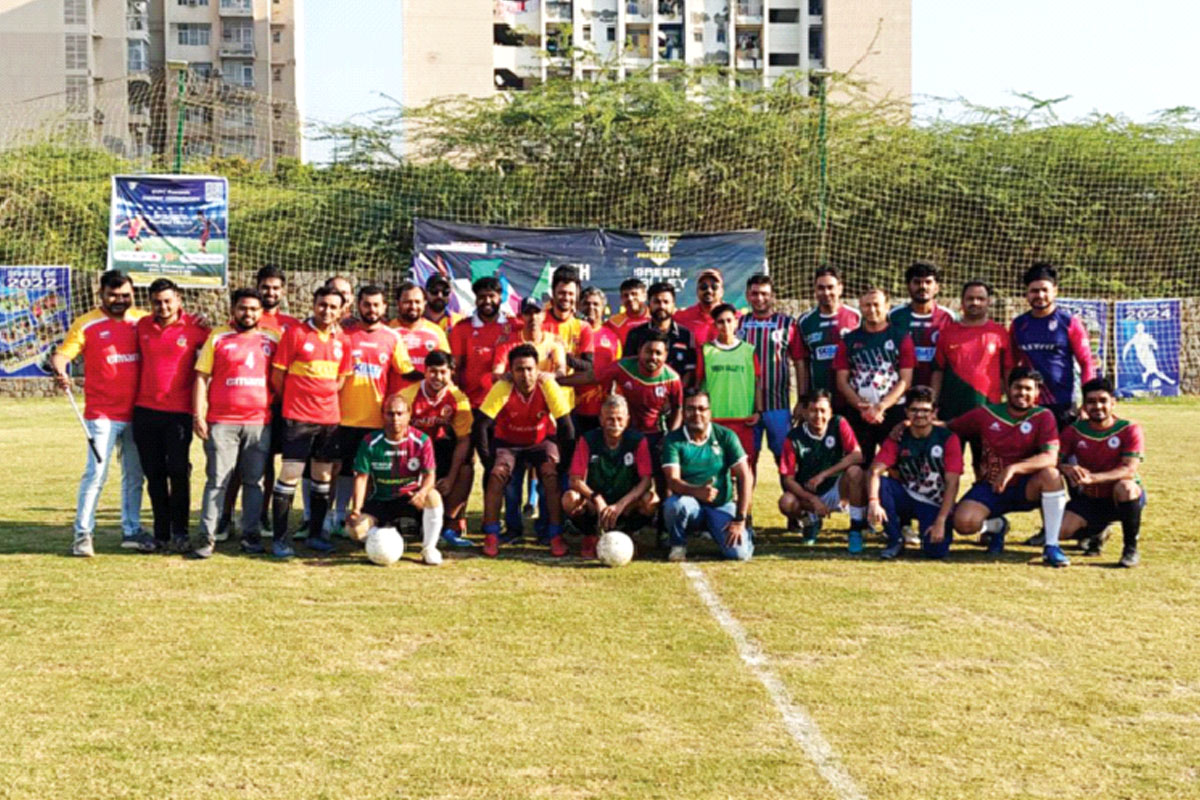 প্রবাসে প্রীতি ফুটবল ম্যাচ