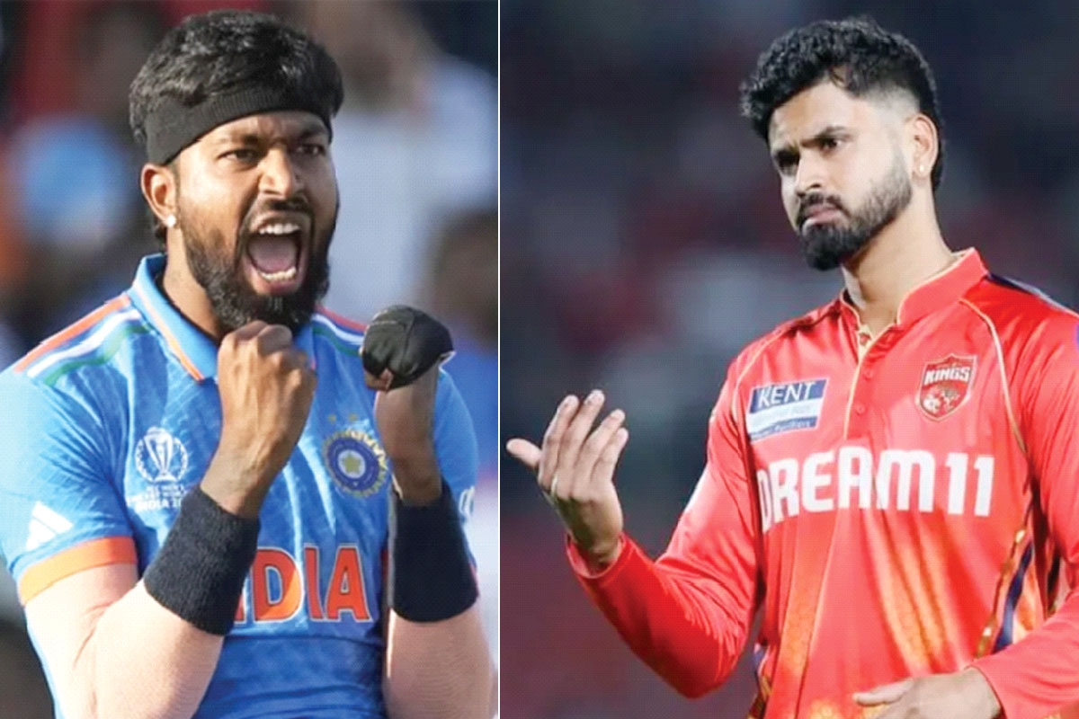 আজ আইপিএলের মেগা লড়াইয়ে হার্দিক ও শ্রেয়সরা