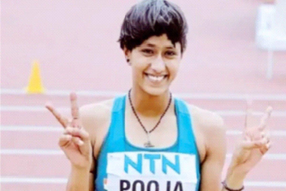 এশিয়ান অ্যাথলেটিকস চ্যাম্পিয়নশিপে হাইজাম্পে সোনা জিতে নজর কাড়লেন পূজা