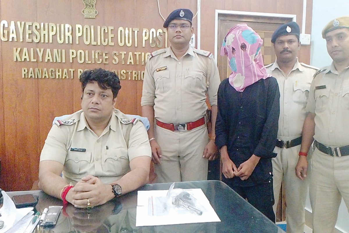 আগ্নেয়াস্ত্র ও কার্তুজ সহ গ্রেপ্তার বিহারের বাসিন্দা