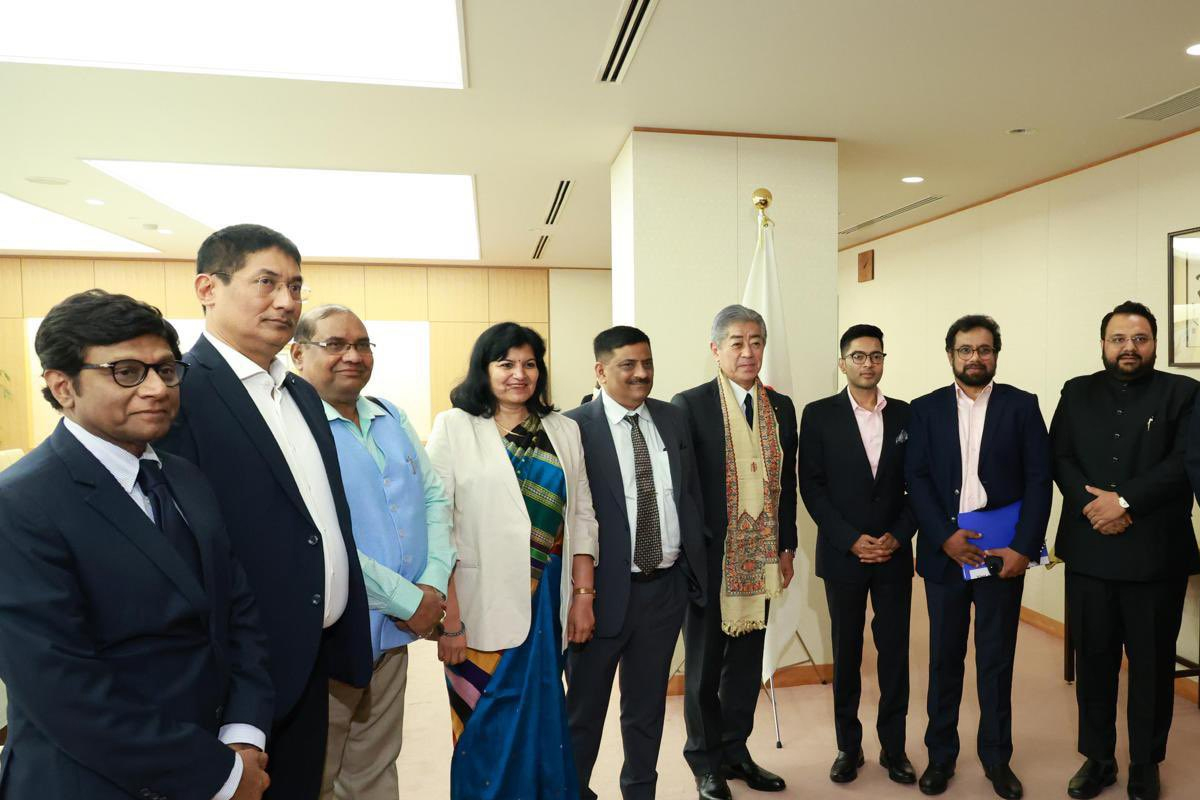 আমিরশাহি, জাপানে কেন্দ্রের প্রতিনিধি দল, বৈঠক দুই দেশের কর্তাদের সঙ্গে