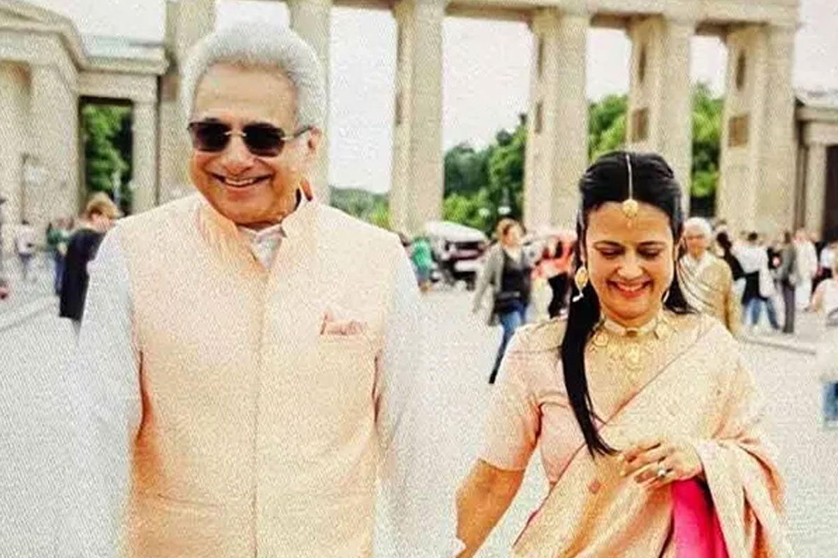 বার্লিনের প্রাসাদে মহুয়া মৈত্রের বিয়ের অনুষ্ঠান, স্বামী পিনাকী মিশ্র