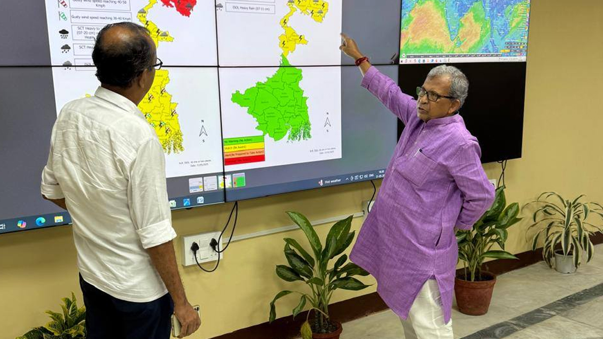 বর্ষা নিয়ে জরুরি বৈঠকে মুখ্যসচিব, পরিস্থিতি পরিদর্শনে সেচমন্ত্রী