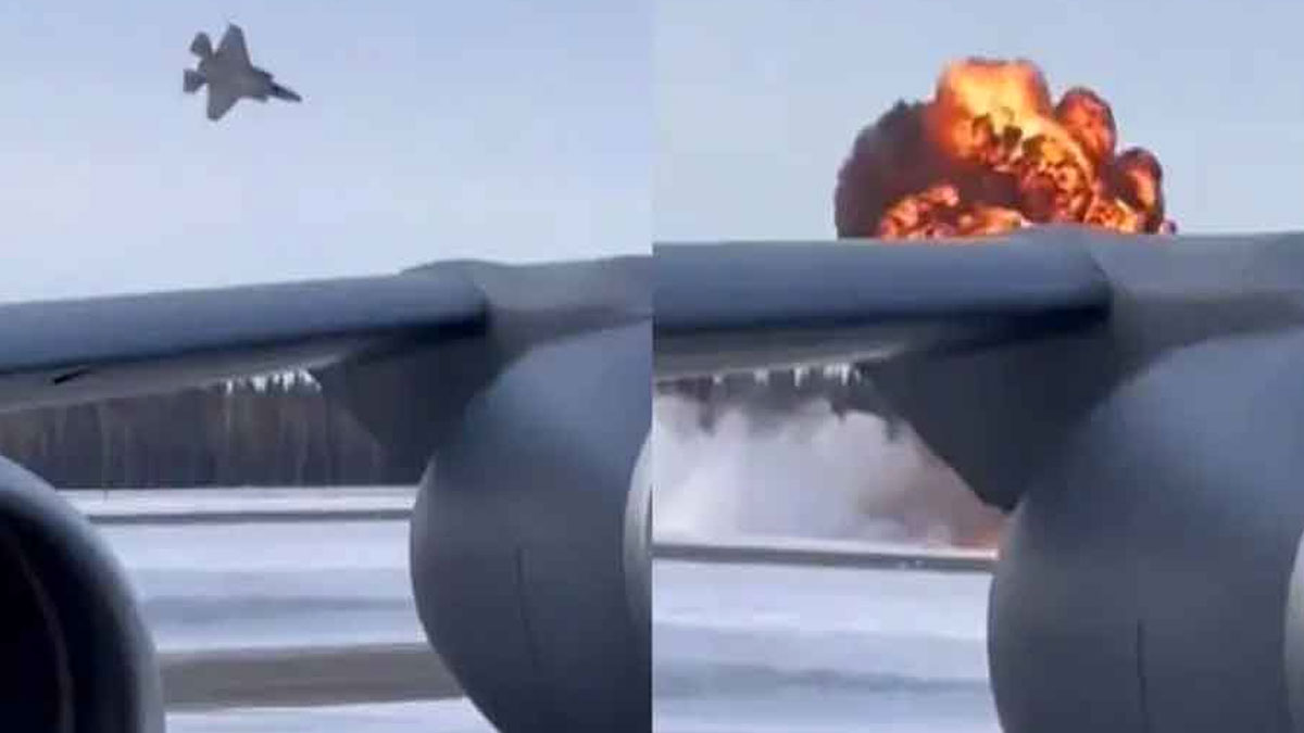 মাঝ আকাশে ত্রুটি, আলাস্কায় বিধ্বস্ত মার্কিন এফ-৩৫ যুদ্ধবিমান