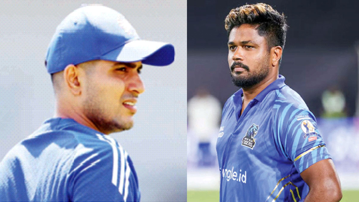 সঞ্জু ও শুভমনের অসুস্থতা নিয়ে উদ্বেগ ভারতীয় শিবিরে