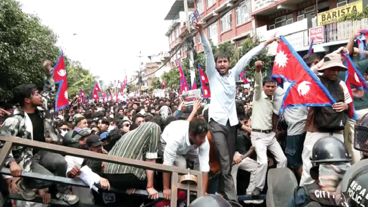 নেপালের ‘জেন-জি’আন্দোলন