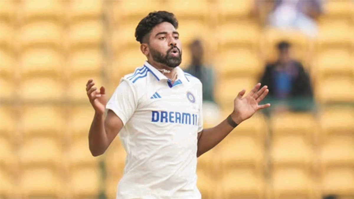 আইসিসি’র বিচারে সেরা বোলার মহম্মদ সিরাজ