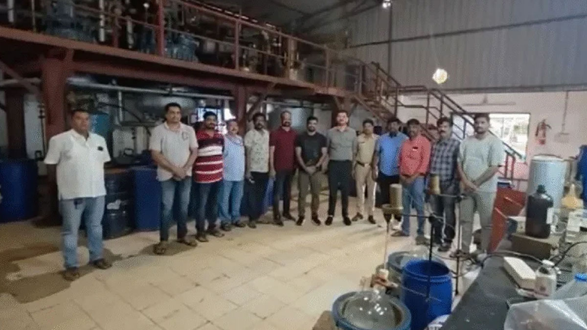 হায়দরাবাদ থেকে উদ্ধার ১২ হাজার কোটির নেশাদ্রব্য