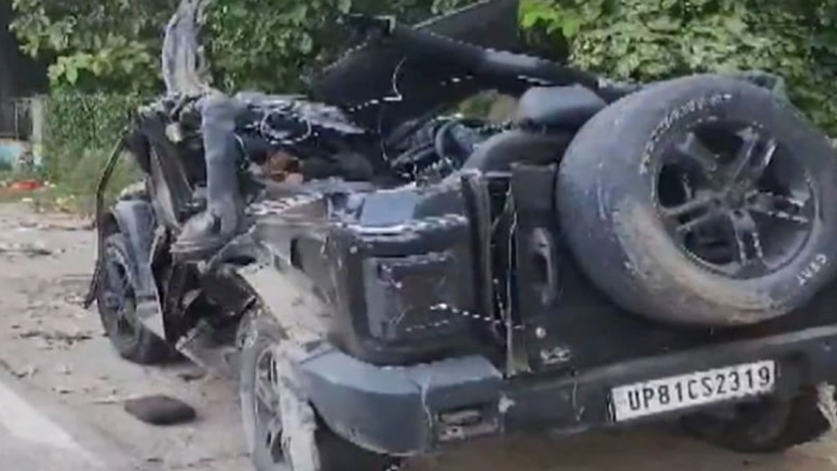 গুরুগ্রামে পথ দুর্ঘটনায় প্রাণ গেল পাঁচ জনের