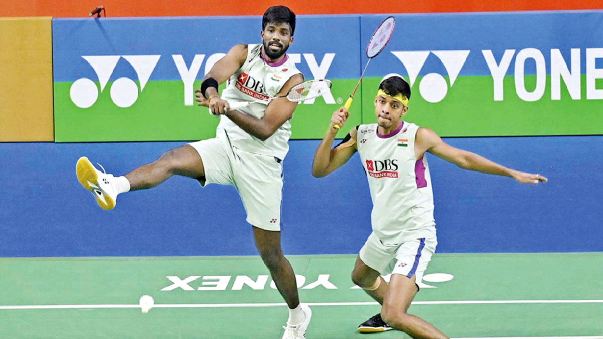 হংকং ওপেনের শেষ চারে ভারতের সাত্ত্বিক-চিরাগ জুটি