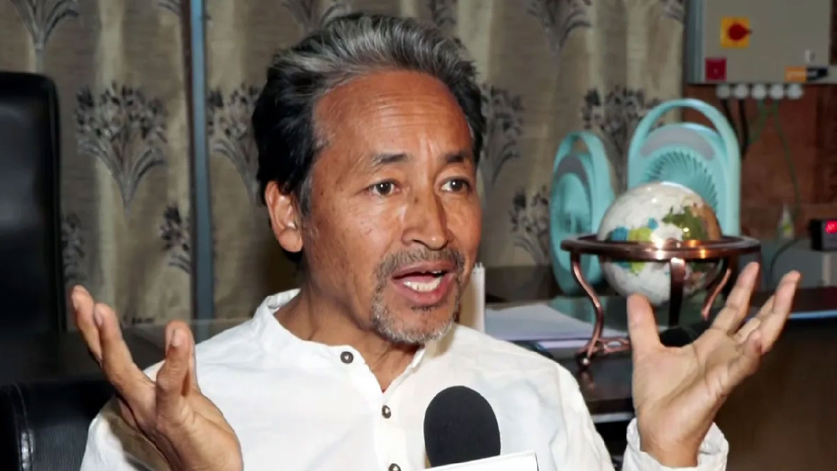 প্রতিবাদের পথে লাদাখ